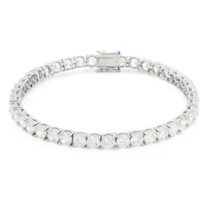 10K Solid Gold 5mm Moissanite Tennis Bracelet