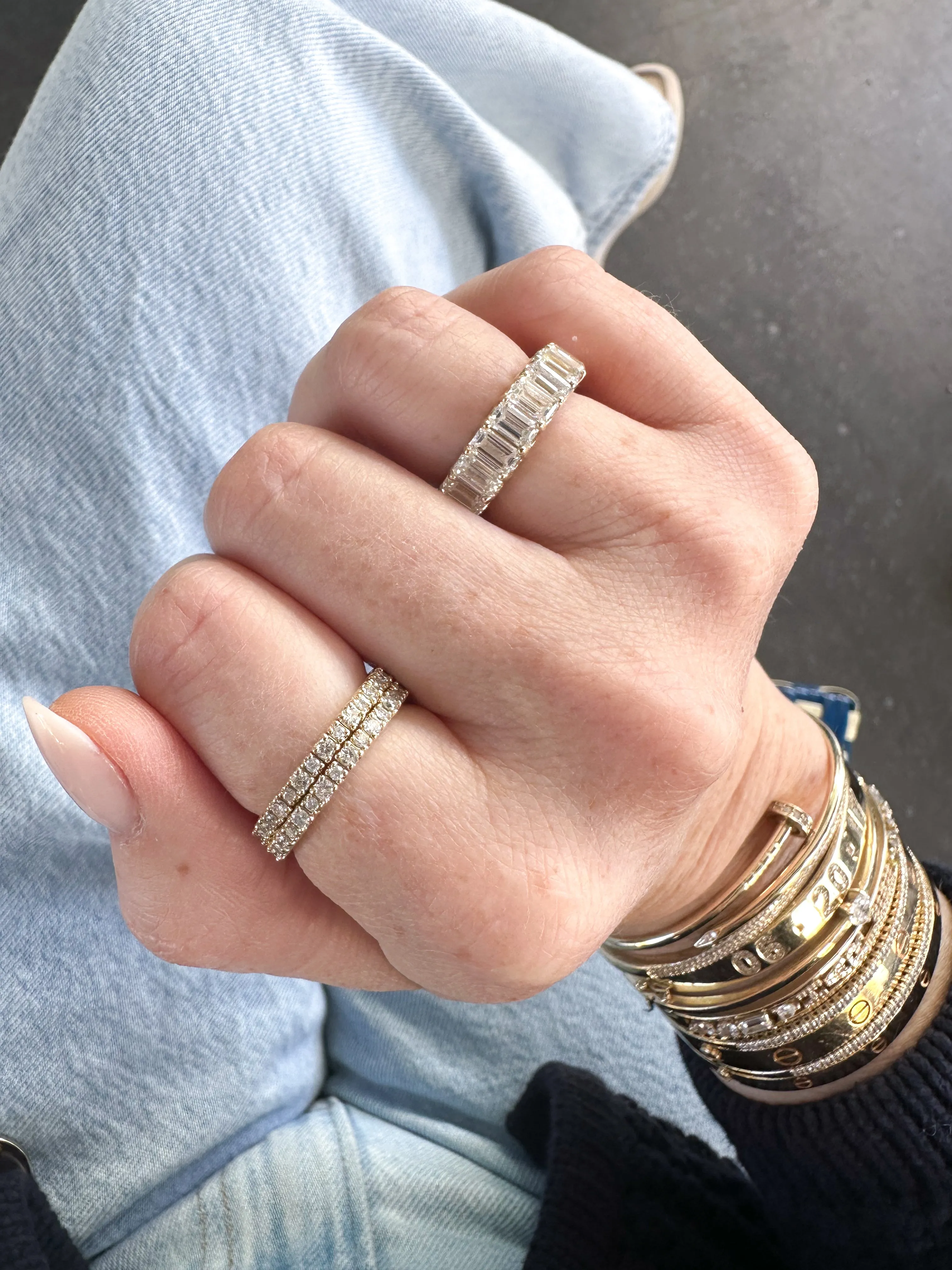 14k Flex Diamond Band