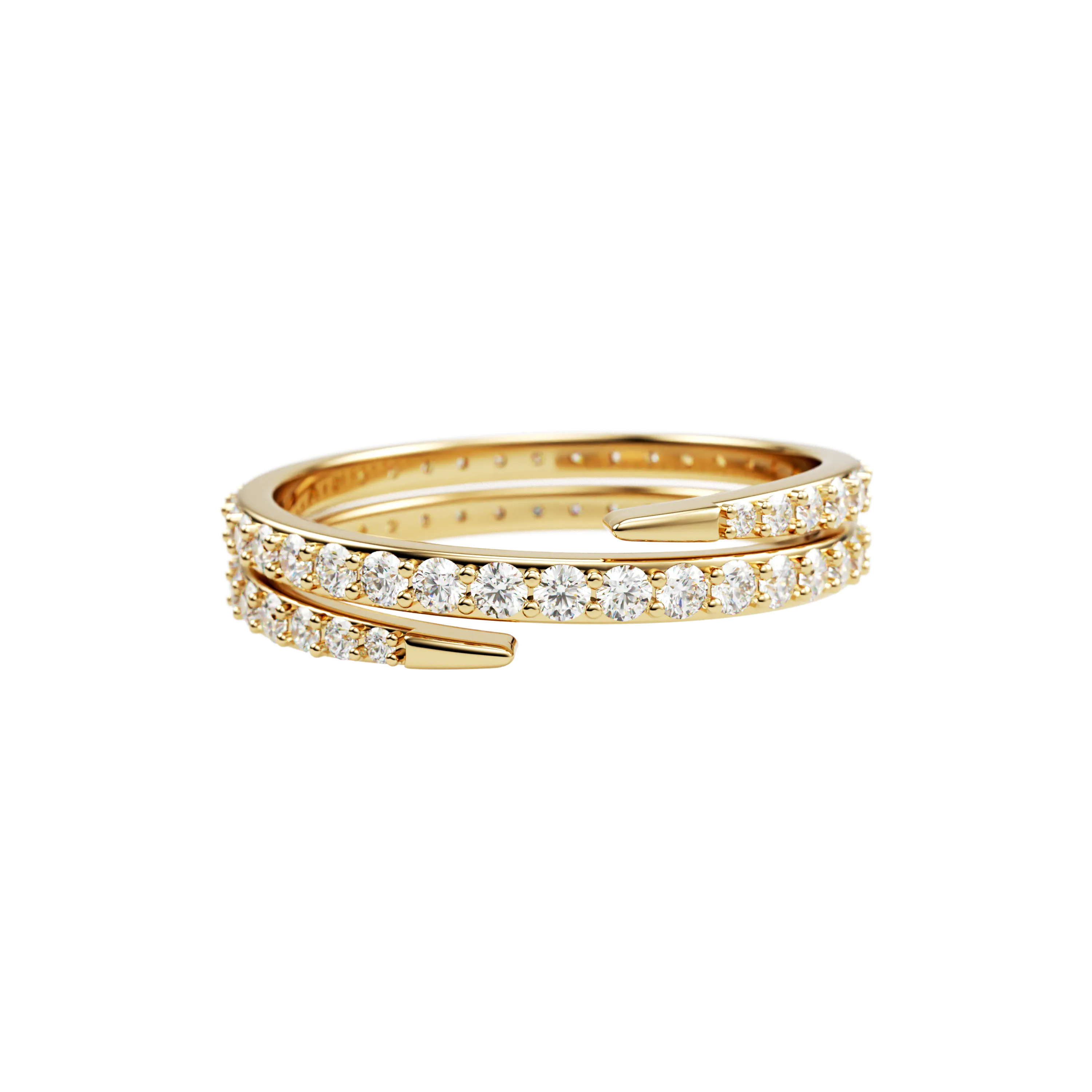 14k Flex Diamond Band