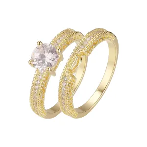 14K Gold stackable rings