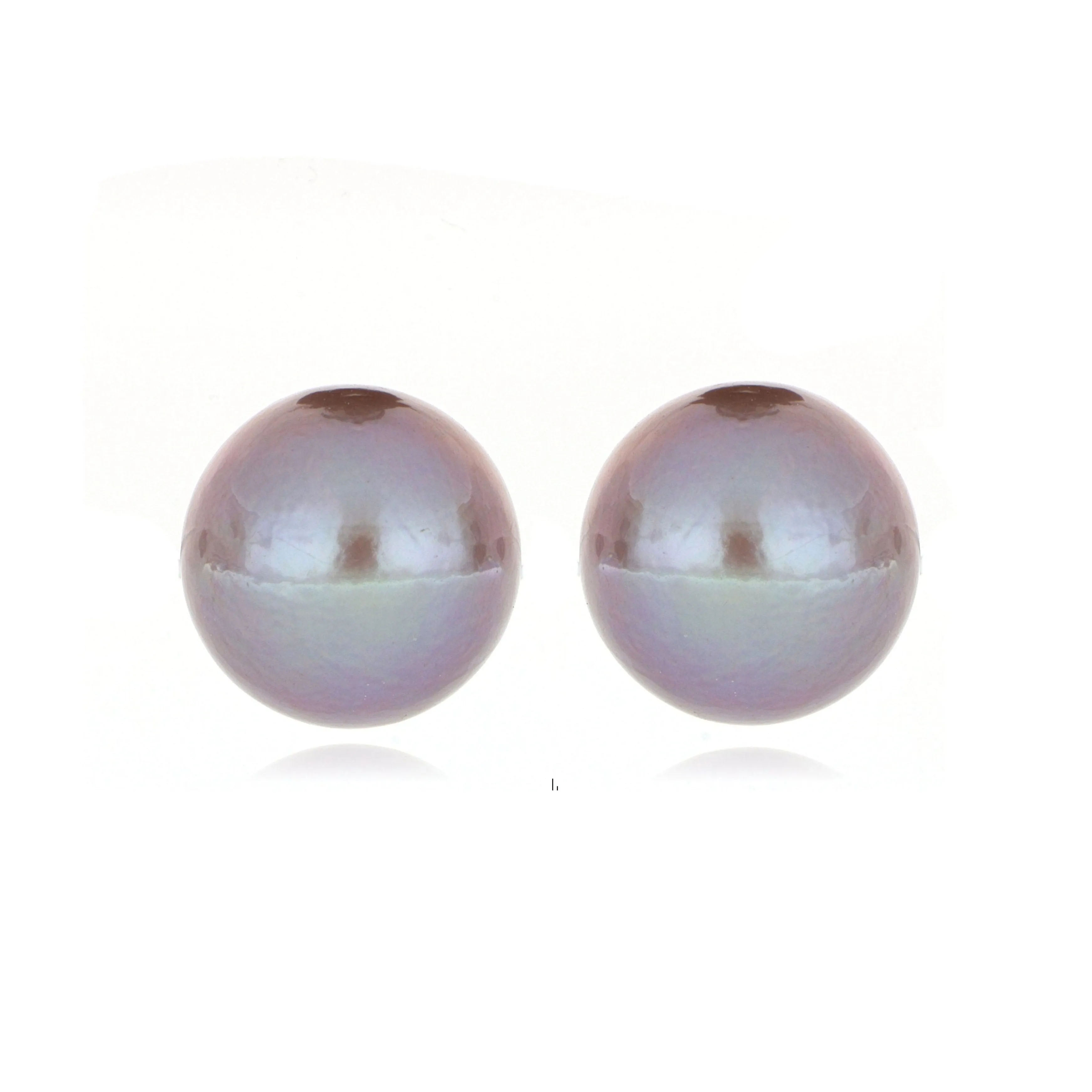 14k Yellow Gold 11-11.5mm Fresh Water Pearl Studs
