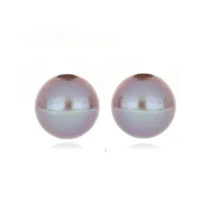 14k Yellow Gold 11-11.5mm Fresh Water Pearl Studs