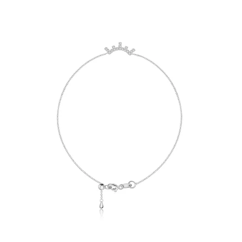 18k Gold Eyelash Shape Diamond Bracelet