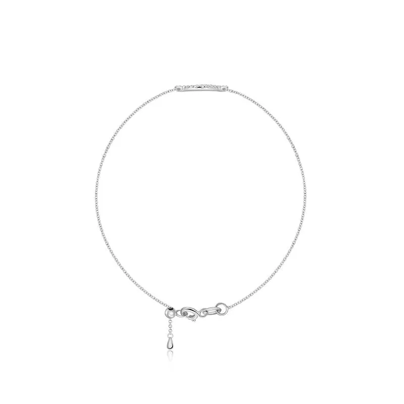18k Gold Eyelash Shape Diamond Bracelet