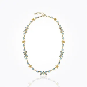 18K Royal Bee & Pod Necklace