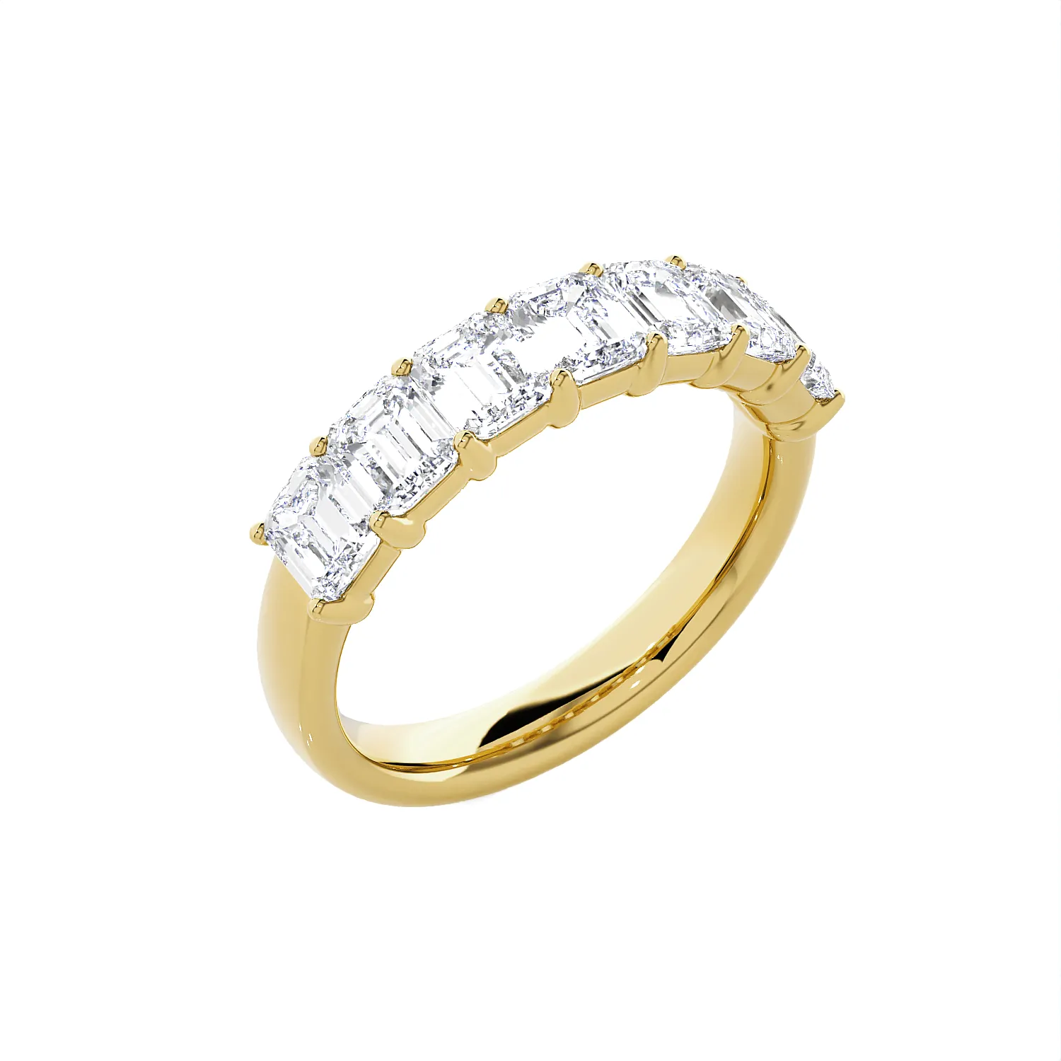 2 ctw Baguette Lab Grown Diamond Anniversary Ring