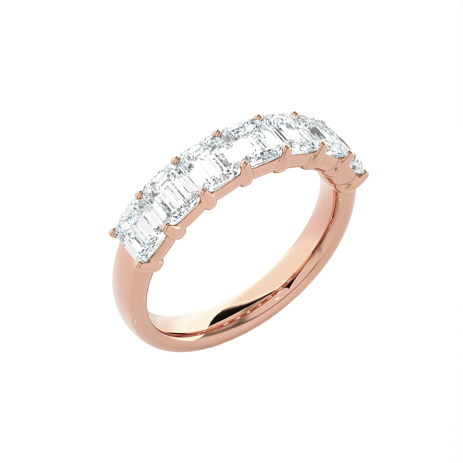 2 ctw Baguette Lab Grown Diamond Anniversary Ring