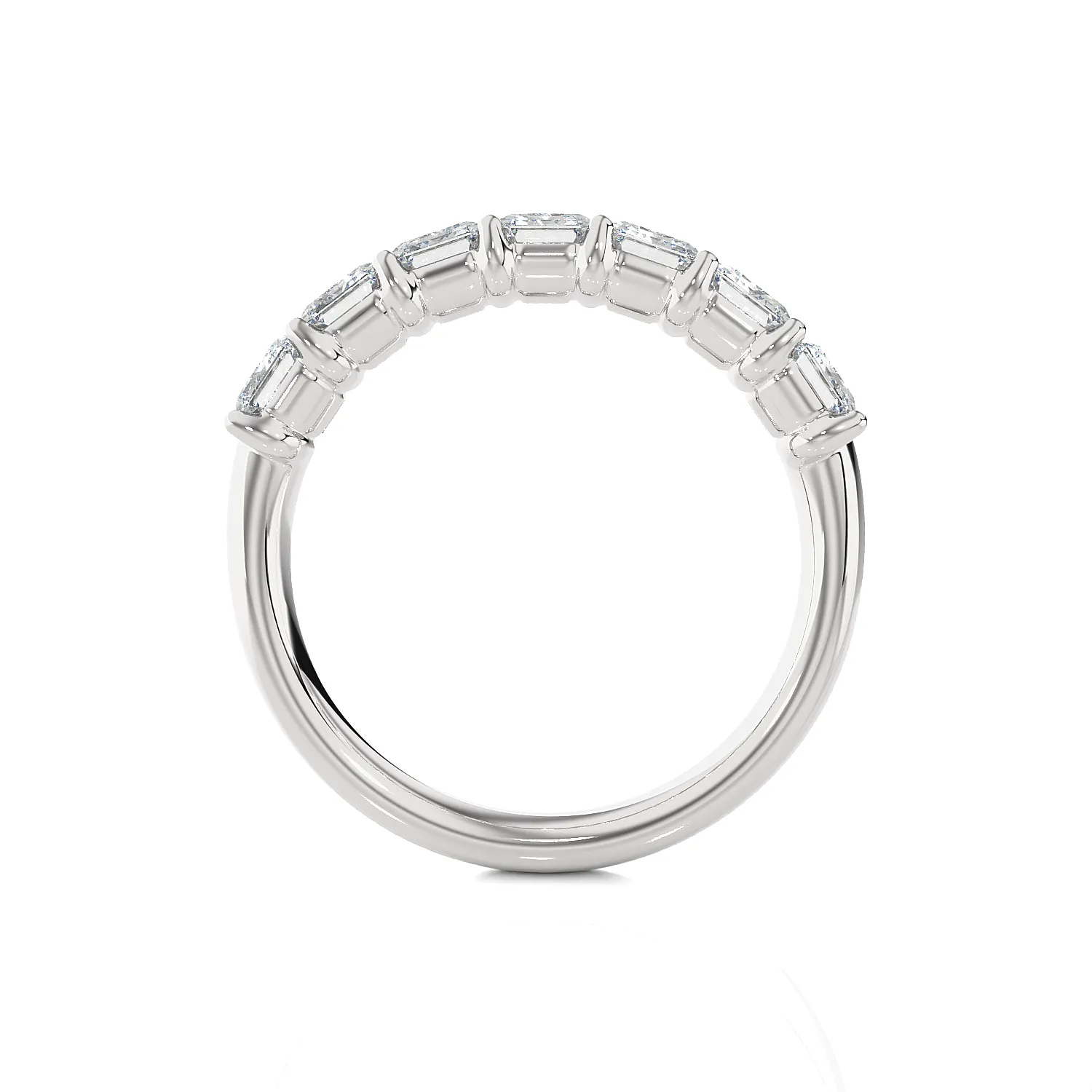 2 ctw Baguette Lab Grown Diamond Anniversary Ring