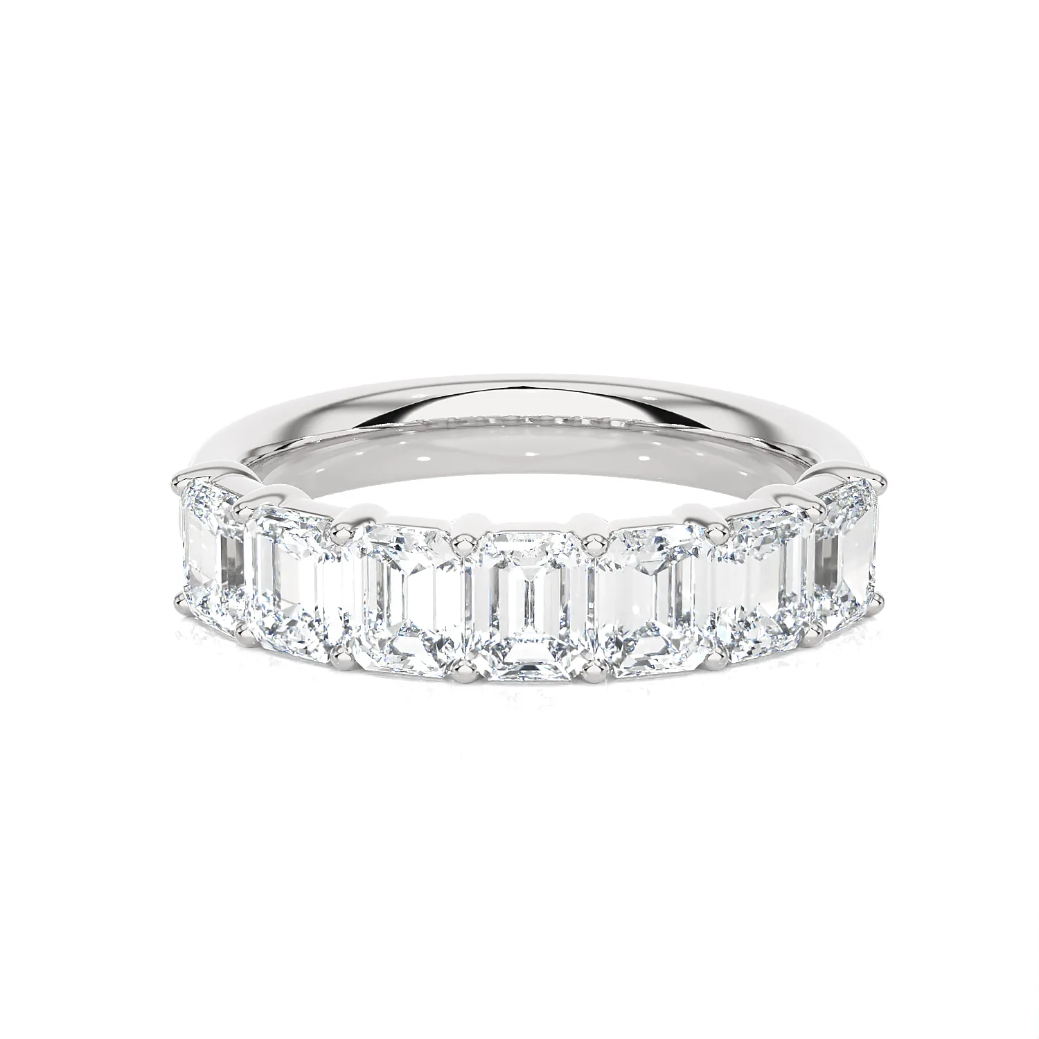 2 ctw Baguette Lab Grown Diamond Anniversary Ring