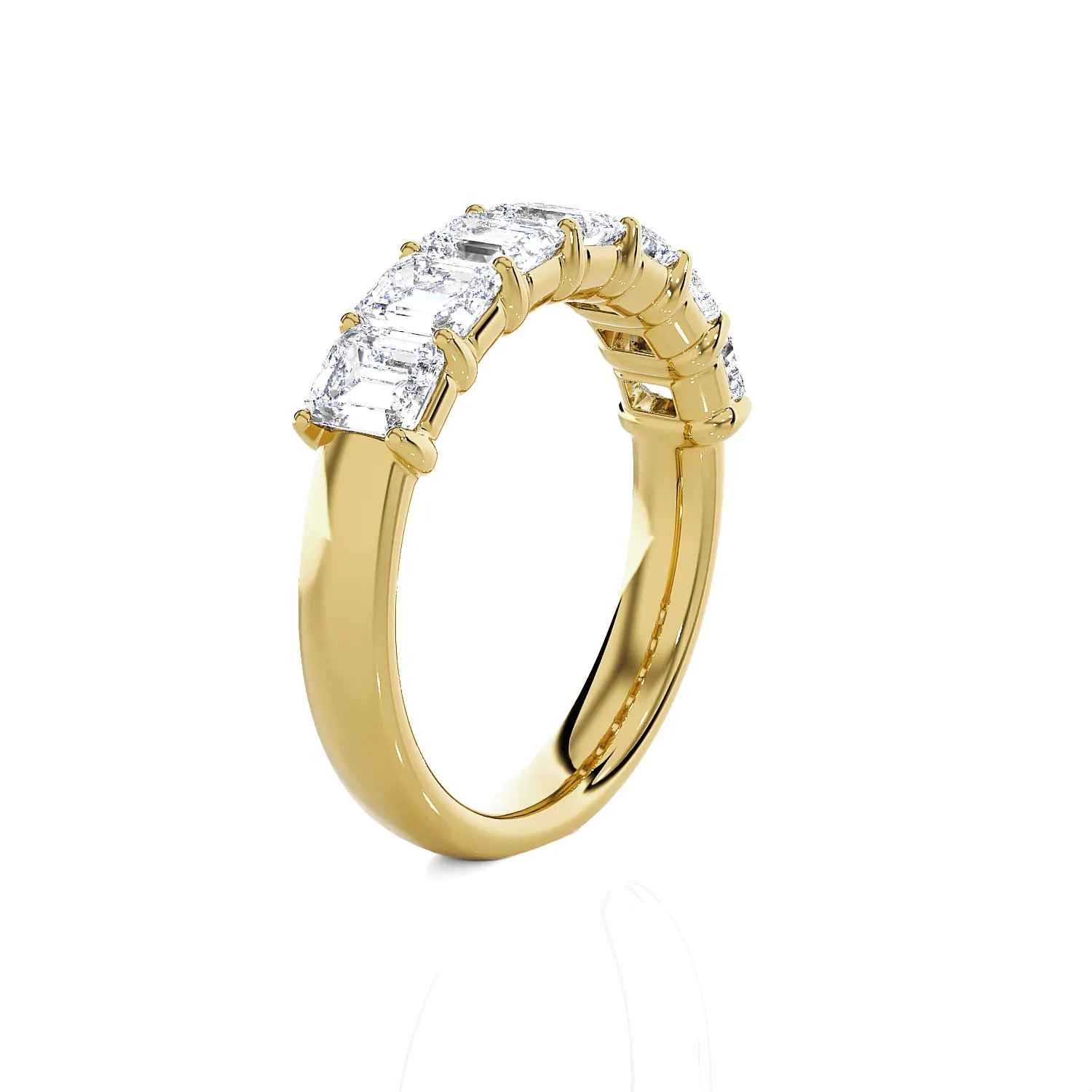 2 ctw Baguette Lab Grown Diamond Anniversary Ring