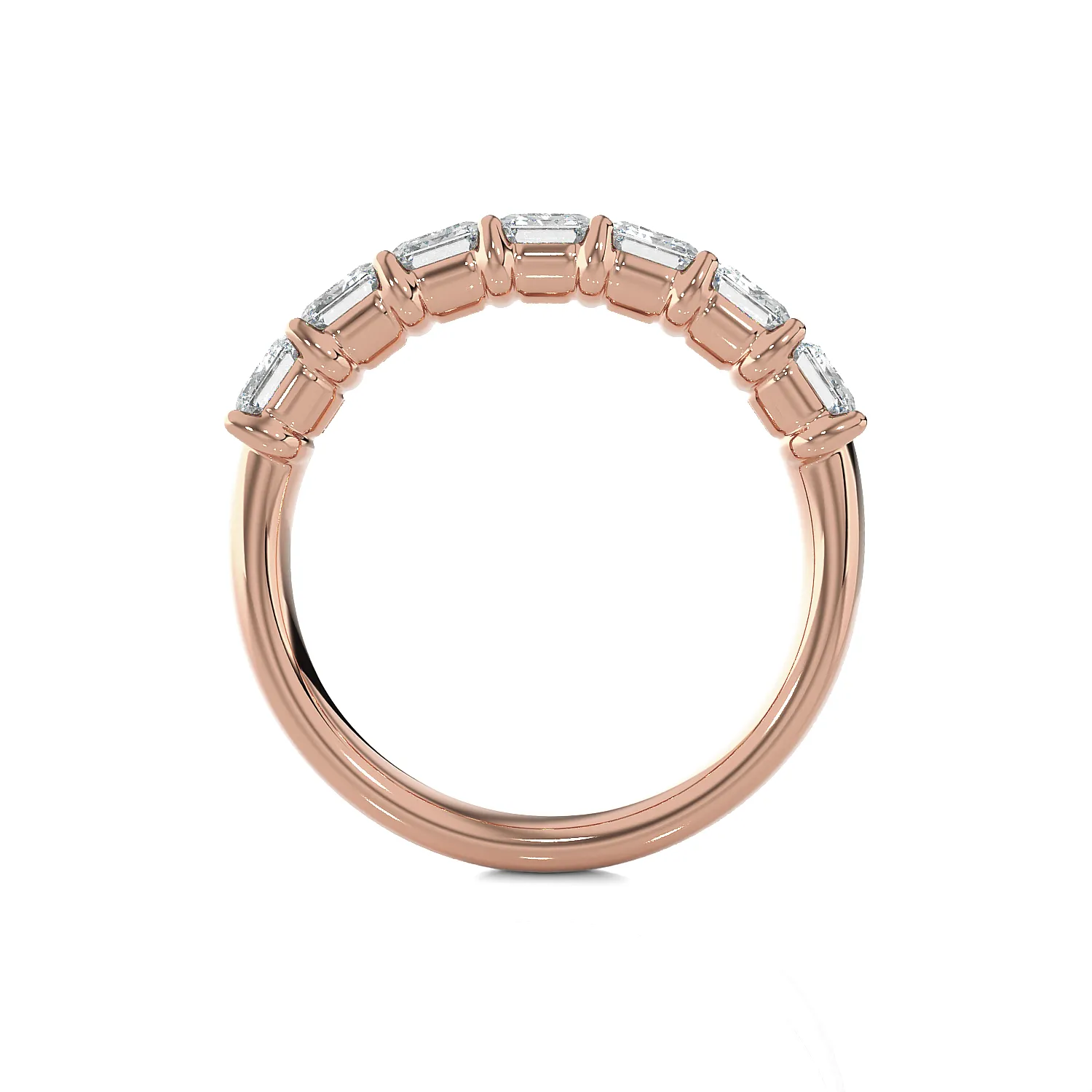 2 ctw Baguette Lab Grown Diamond Anniversary Ring