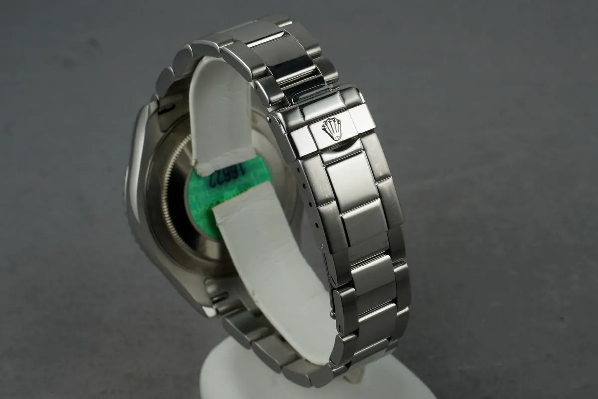 2005 Rolex Platinum/SS Yacht-Master 16622 with Box and Papers