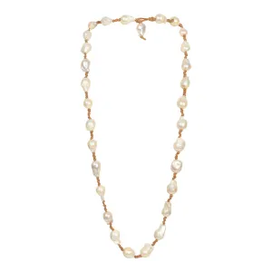 399-01-22 | BOHEMIAN KNOTTY NO TASSEL (WHITE ON TAN)