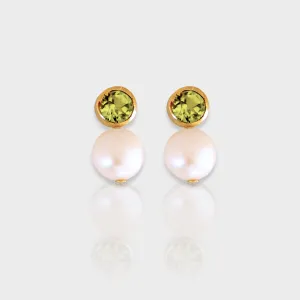 Aphrodite Peridot Earrings