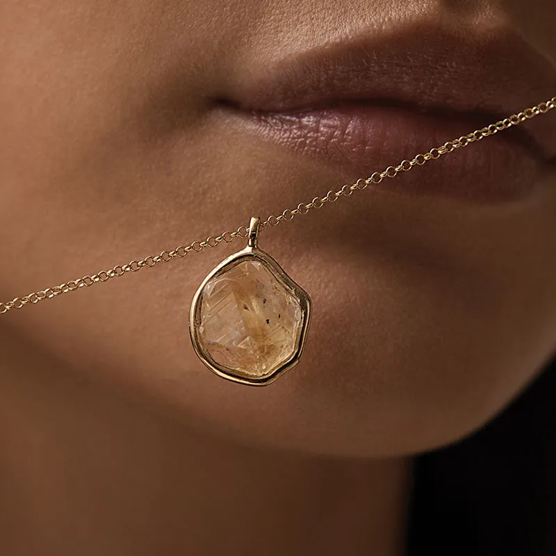 AZALEA NECKLACE | CITRINE