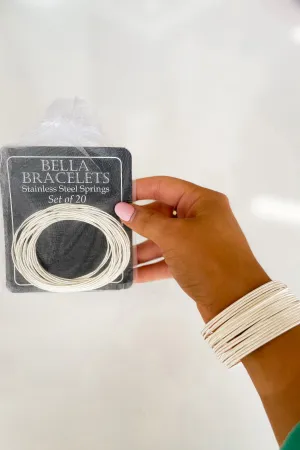 Bella Bracelets Platinum Silver