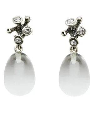 Blossom Quartz Drop Earrings