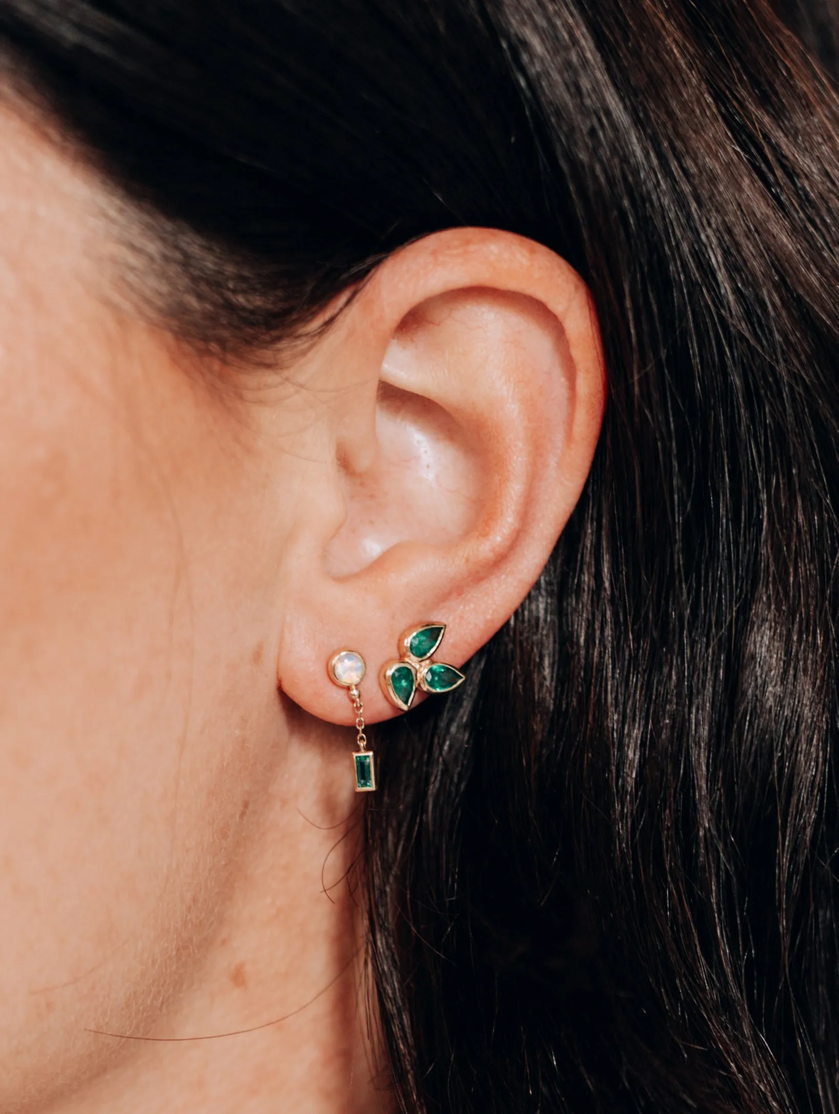 Bouquet Fleur de Lis Studs