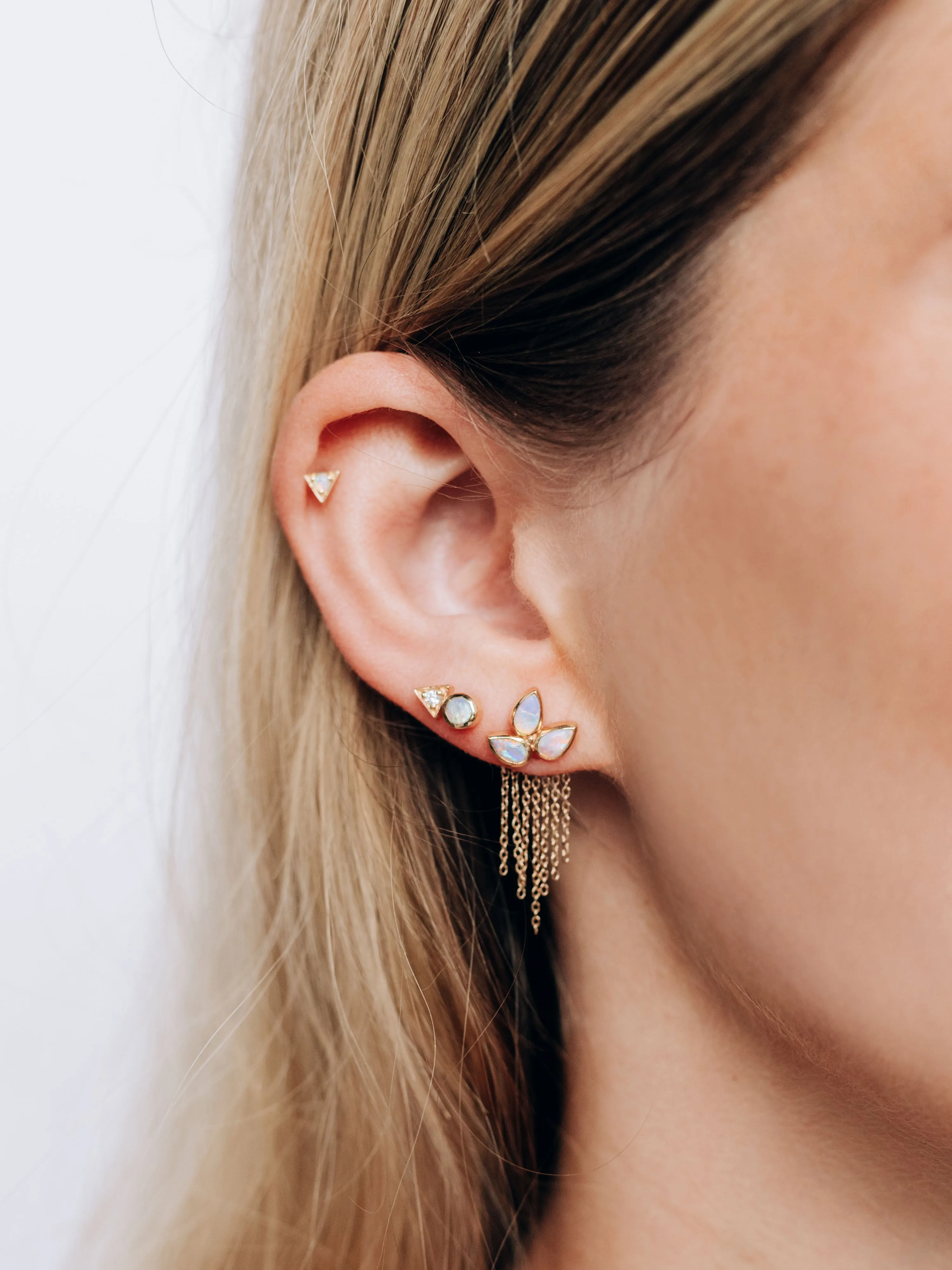 Bouquet Fleur de Lis Studs