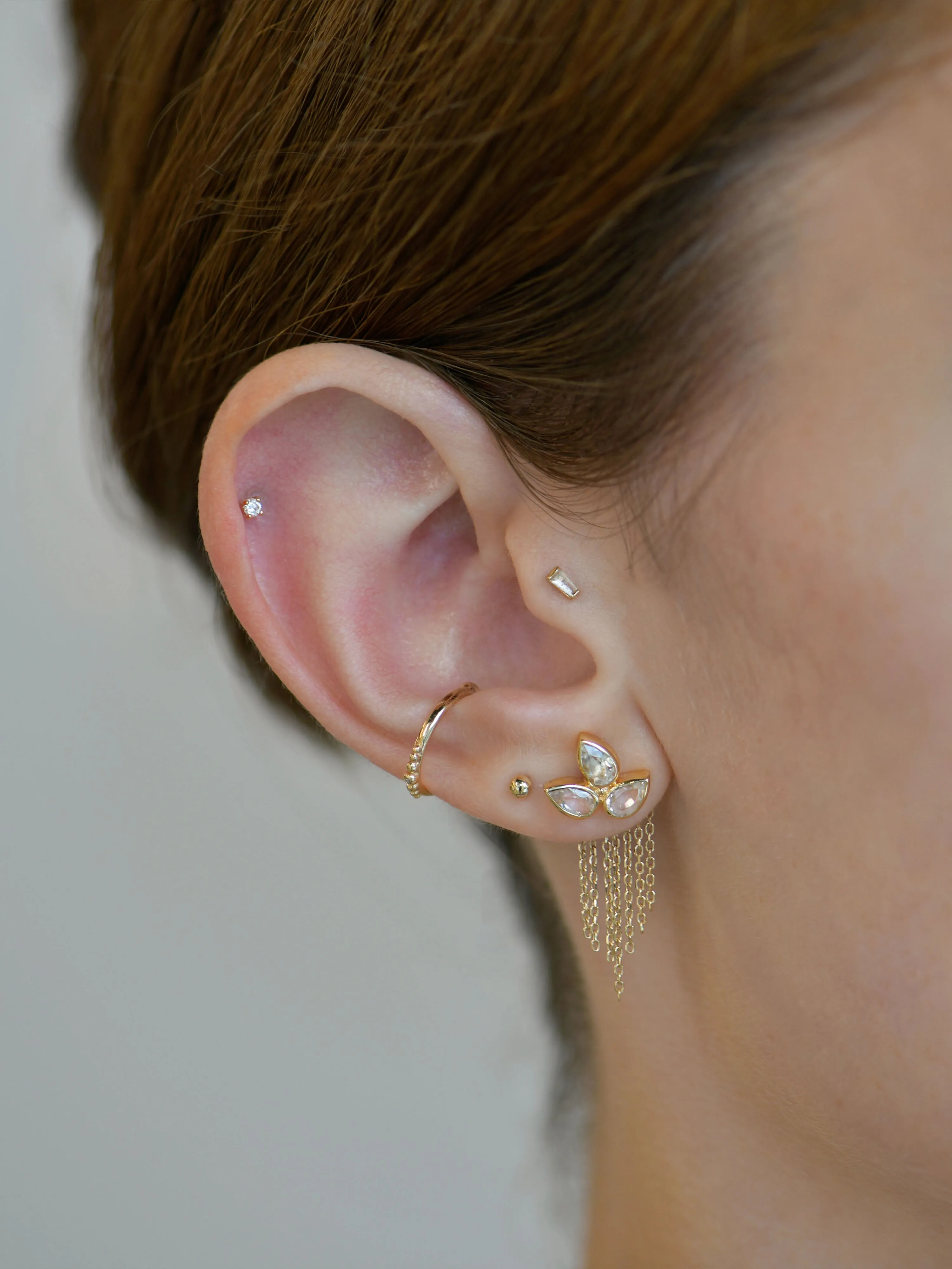 Bouquet Fleur de Lis Studs