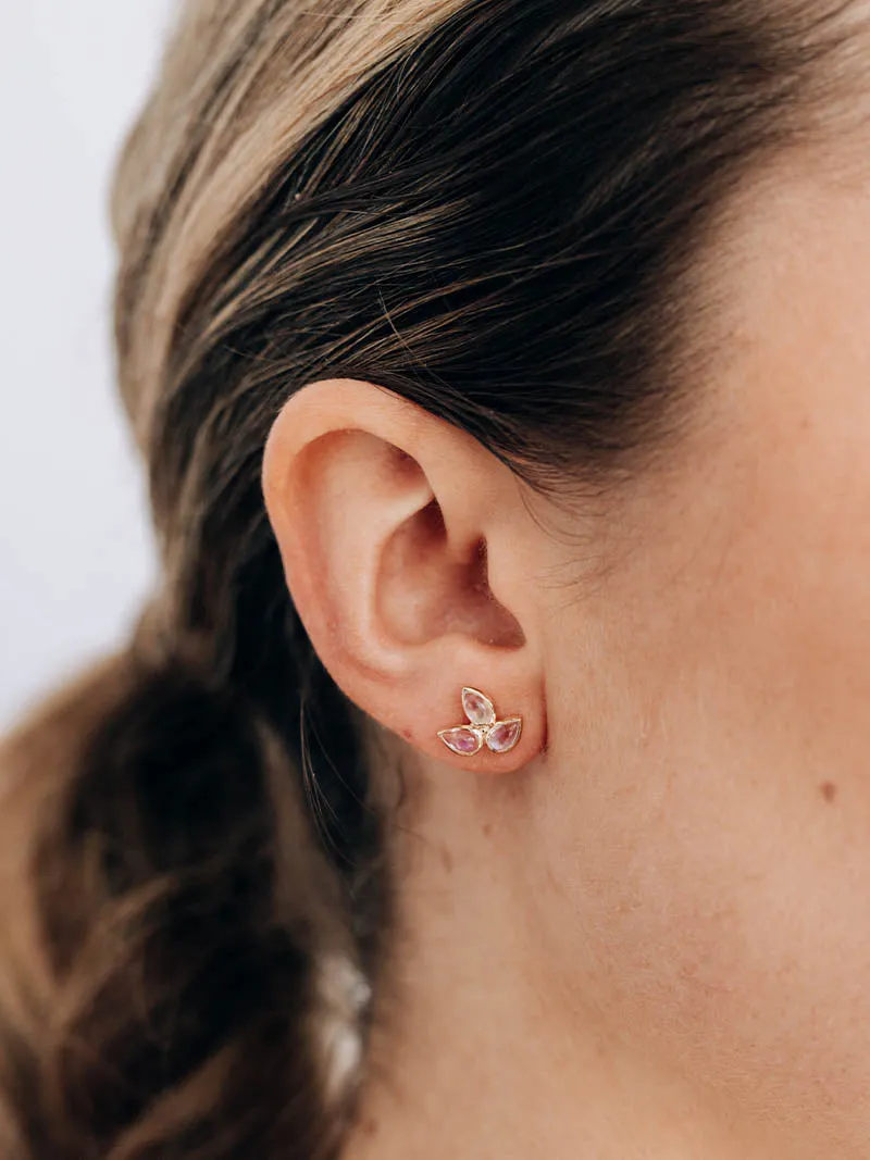 Bouquet Fleur de Lis Studs