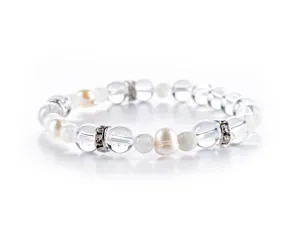 Bracelet | INTUITION with Moonstone, Pearl & Clear Quartz