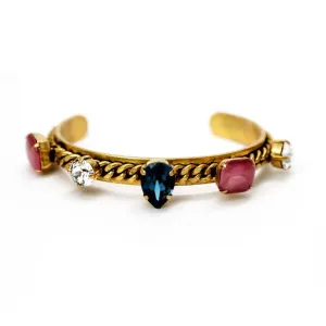 Cali Cuff Bracelet - Swarovski Crystals