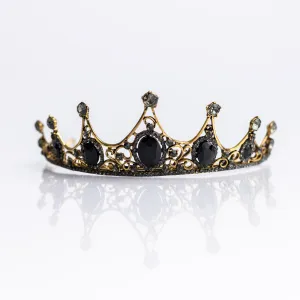 Cindy's Tiara in Black, Gray & Gold