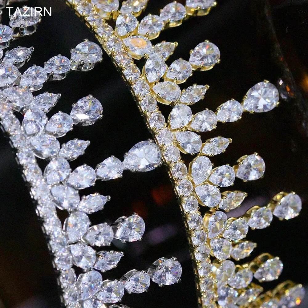 Cubic Zirconia Wedding Tiara and Crown