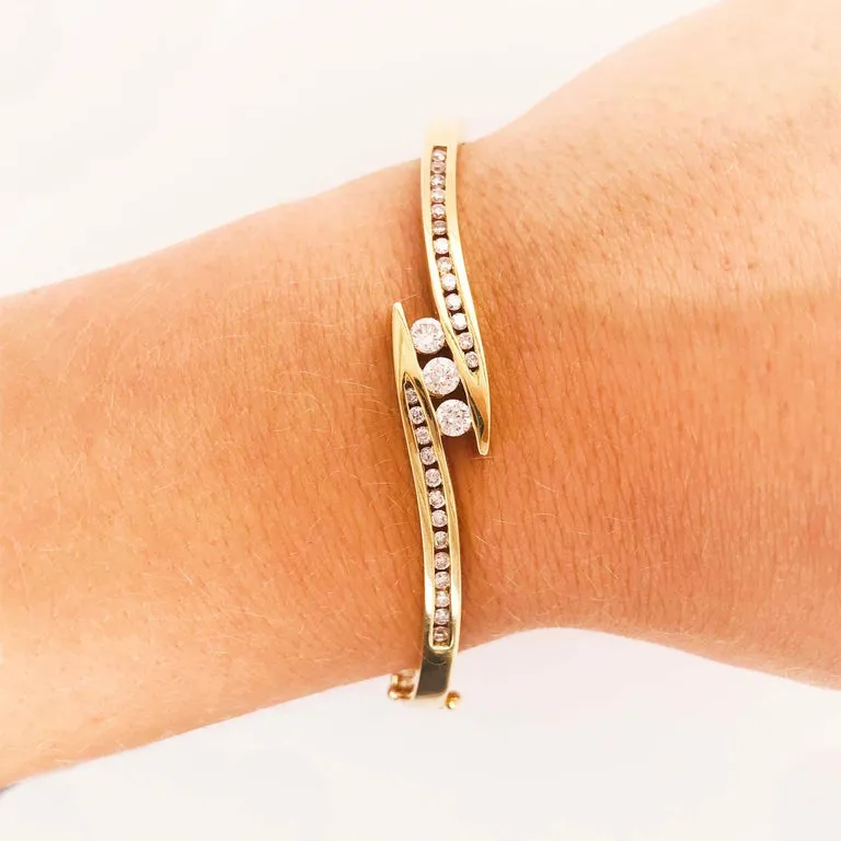 Diamond Bangle Bracelet