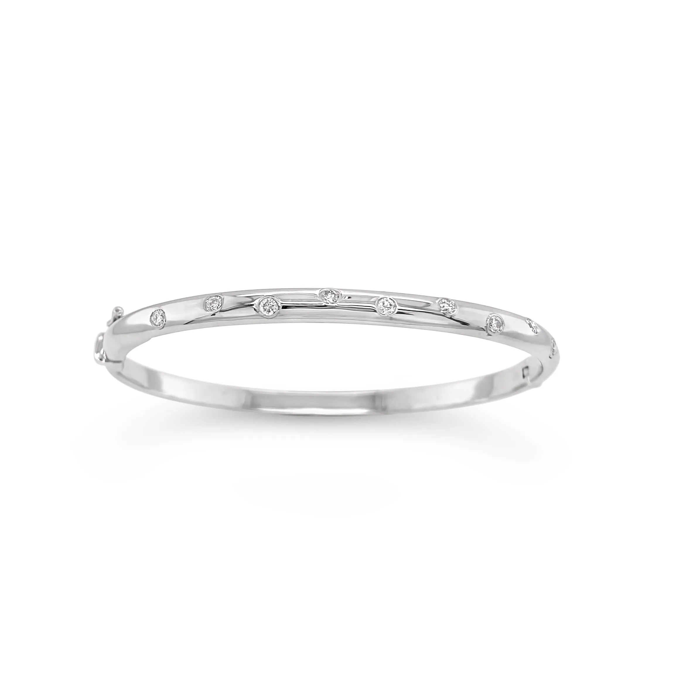 Diamond "Etoile" Bangle Bracelet