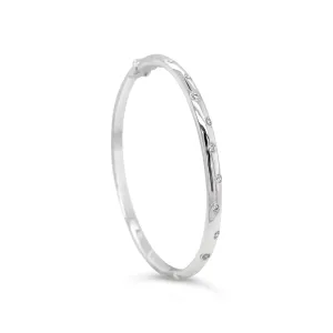 Diamond "Etoile" Bangle Bracelet