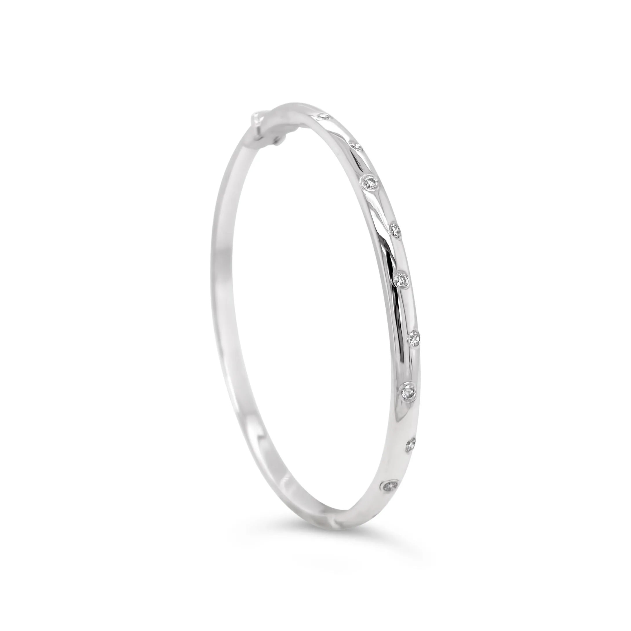 Diamond "Etoile" Bangle Bracelet