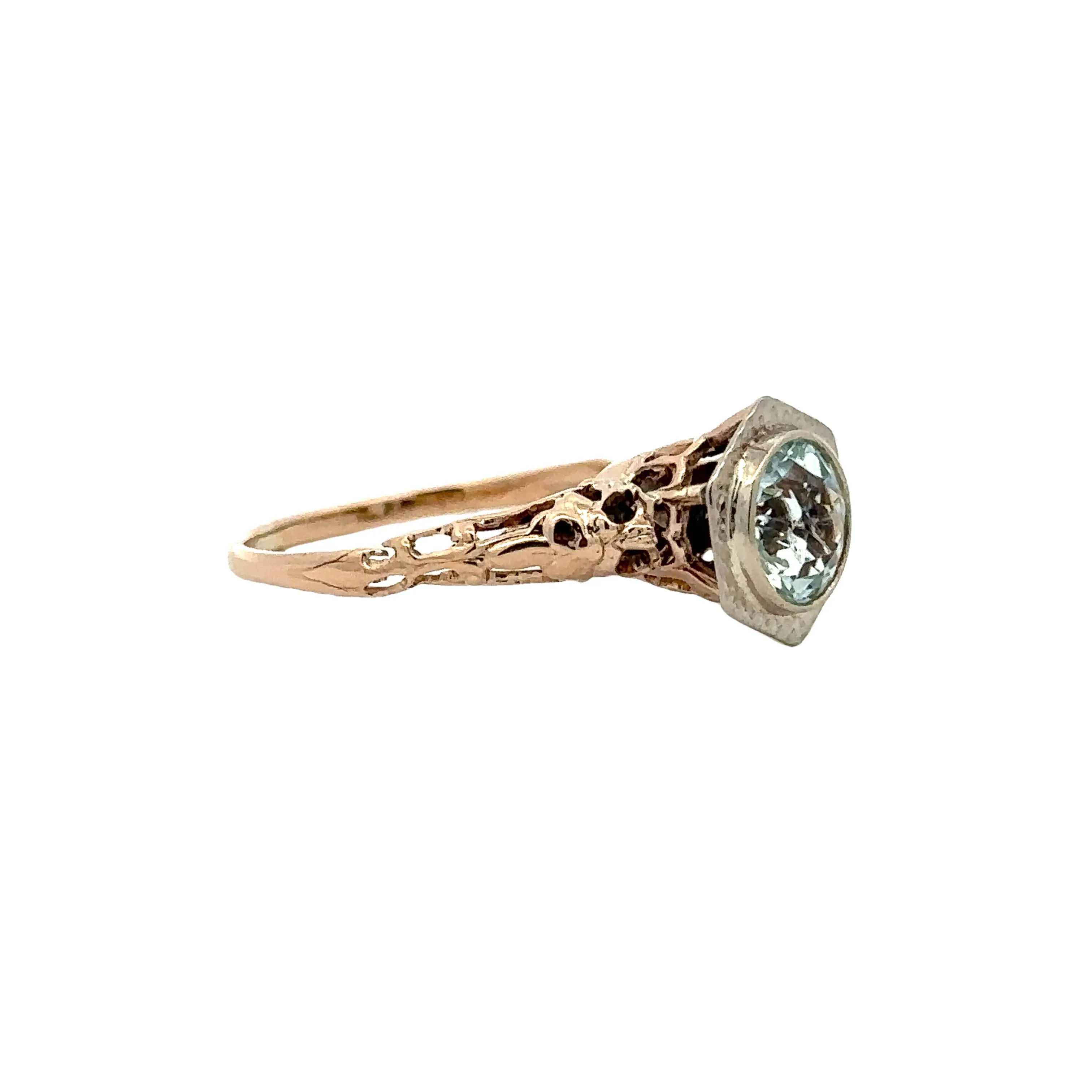 Estate Aquamarine Ring