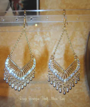 Exotic boho earrings