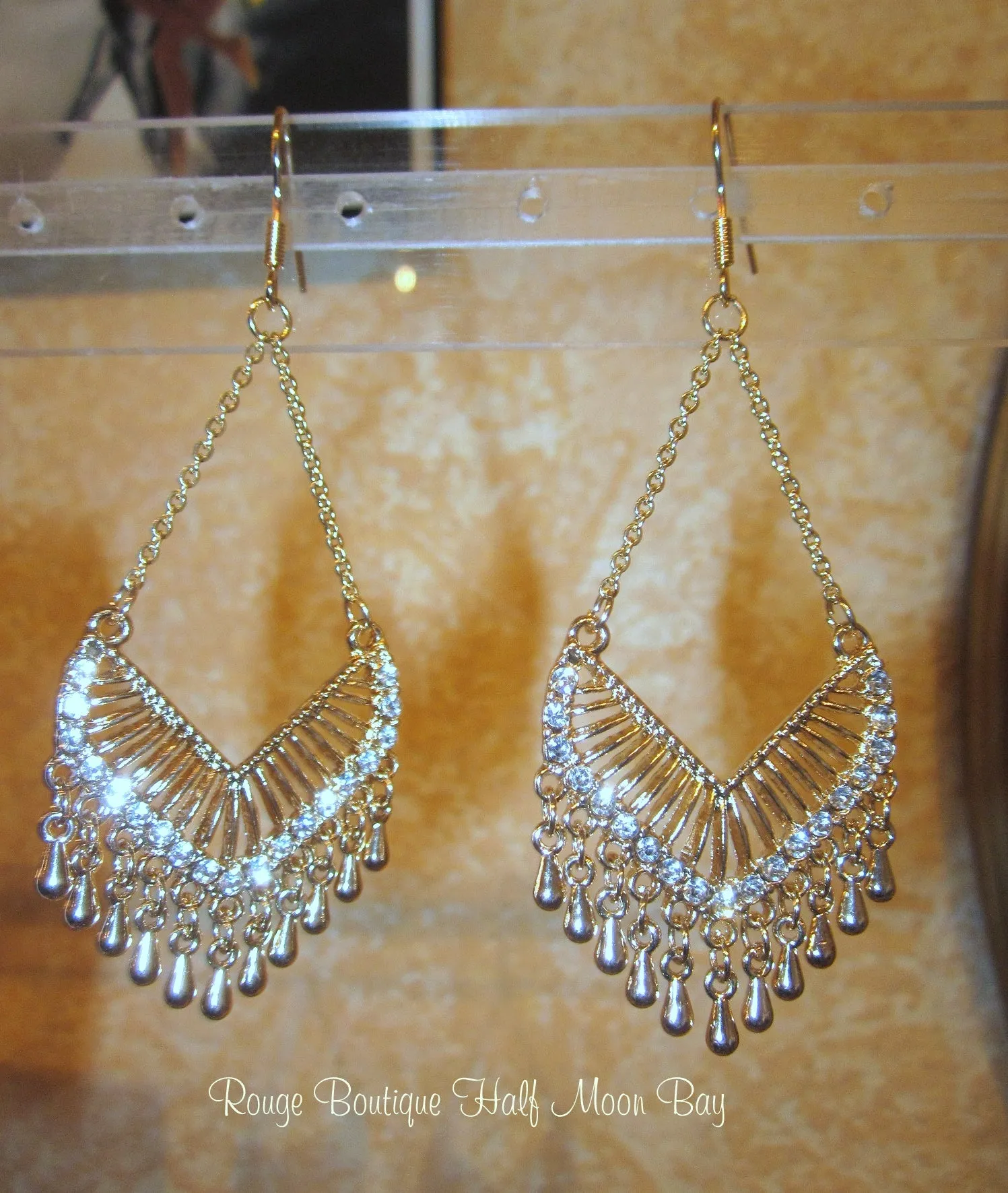 Exotic boho earrings