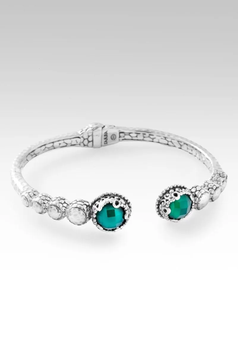 Faith in the Unseen Tip-to-Tip Bracelet™ in Green Onyx