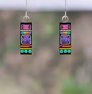 Firefly Jewelry La Dolce Vita Rectangle Earrings-7477MC