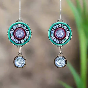 Firefly Jewelry La Dolce Vita Small Round Earrings-6827LAV
