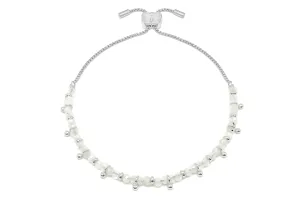 Harmony Rainbow Moonstone Silver Bracelet