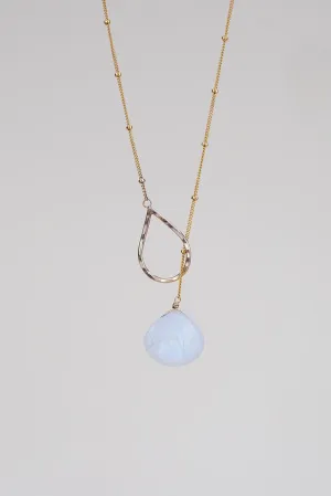 Lariat Necklace - Moonstone