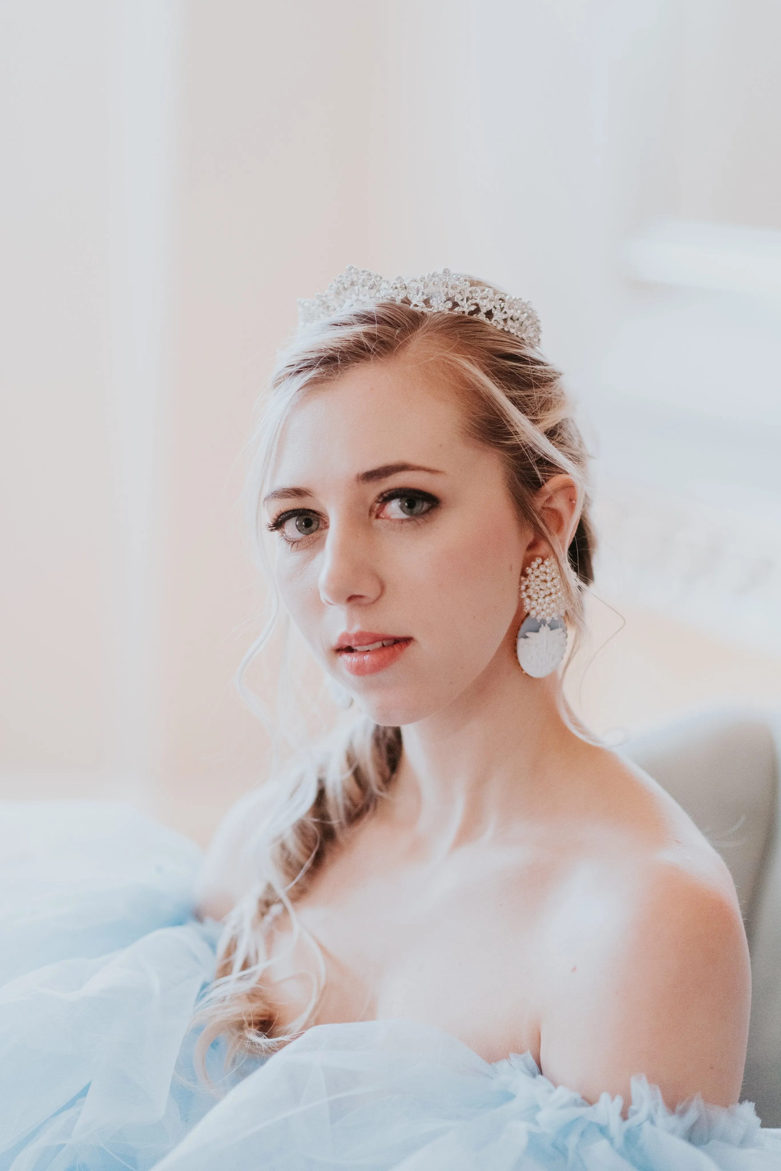 MARQUISE Silver Bridal Tiara