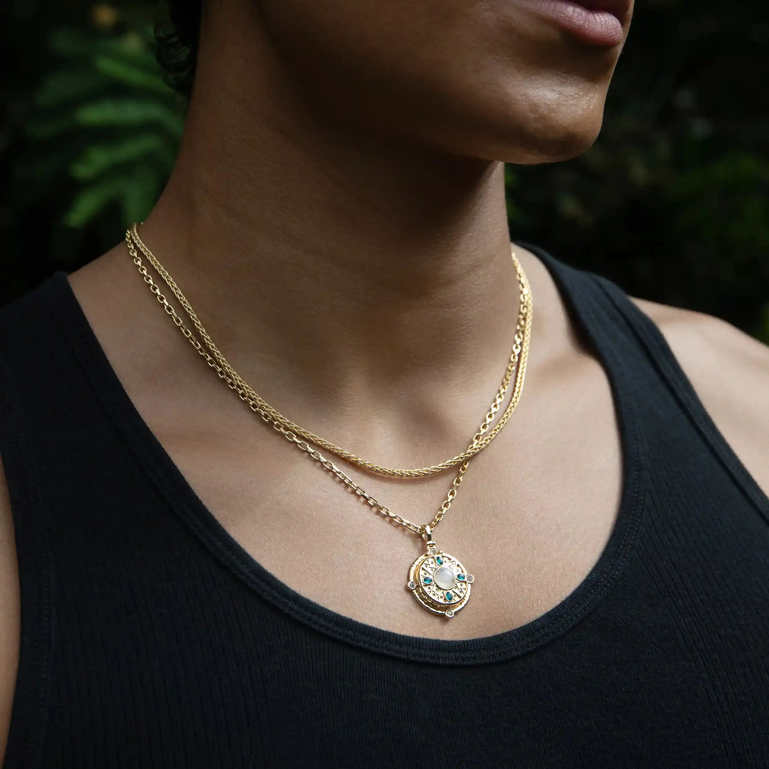 Men's Manifestation Locket Necklace