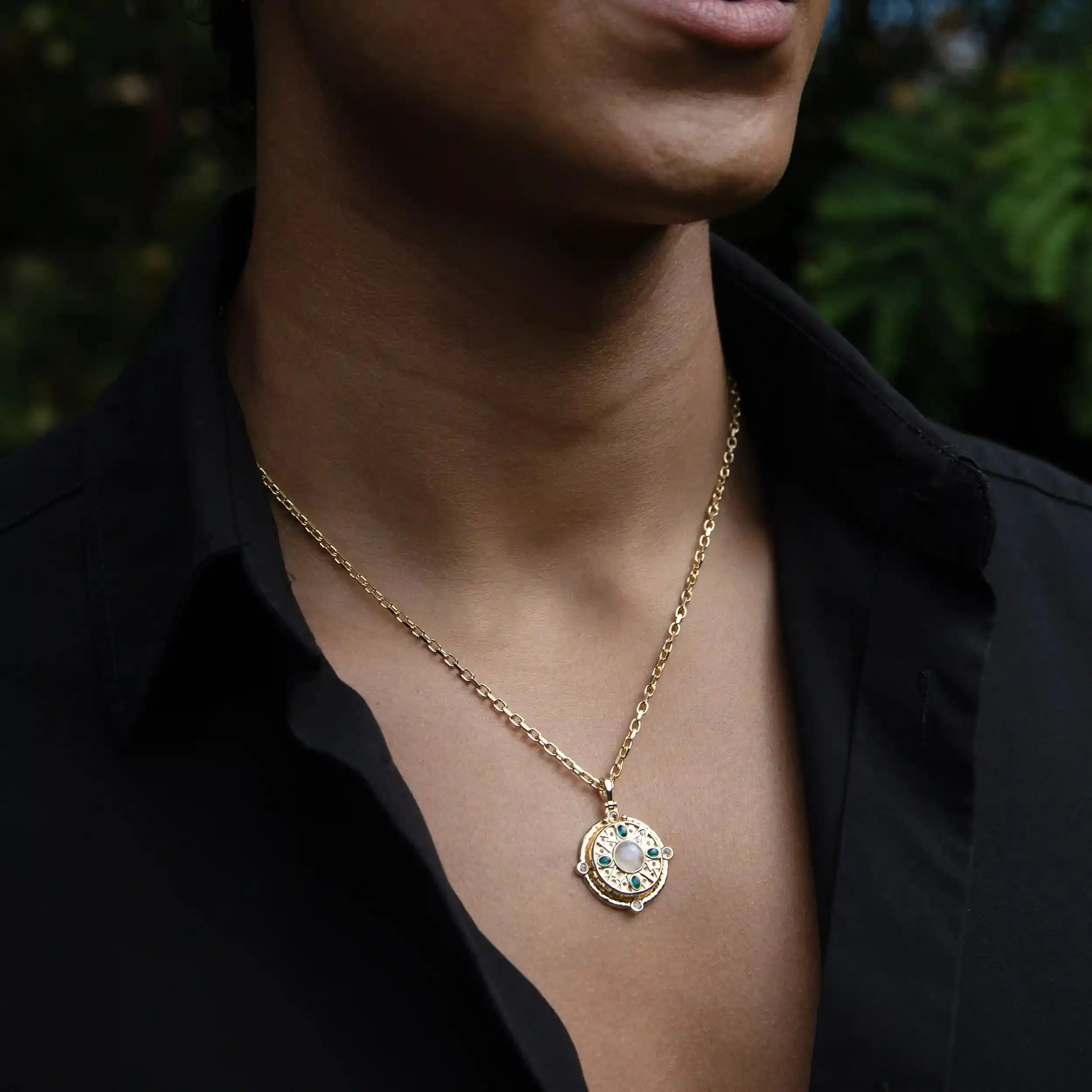 Men's Manifestation Locket Necklace