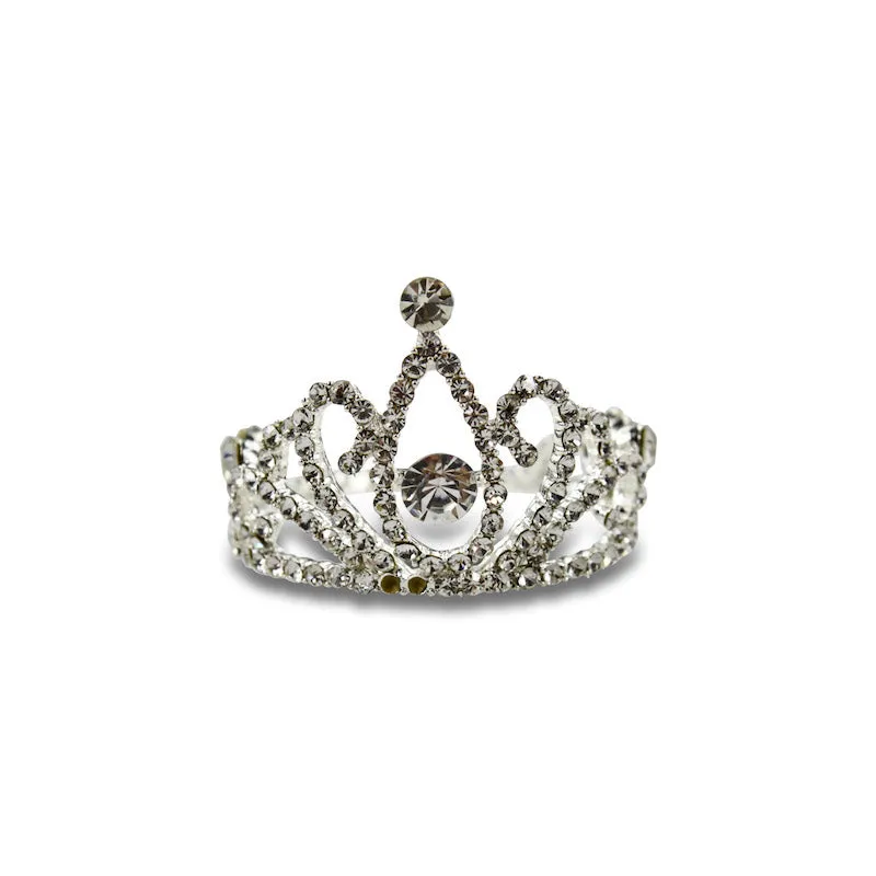 Milk & Soda Princess Eugenie Tiara Comb-Clear