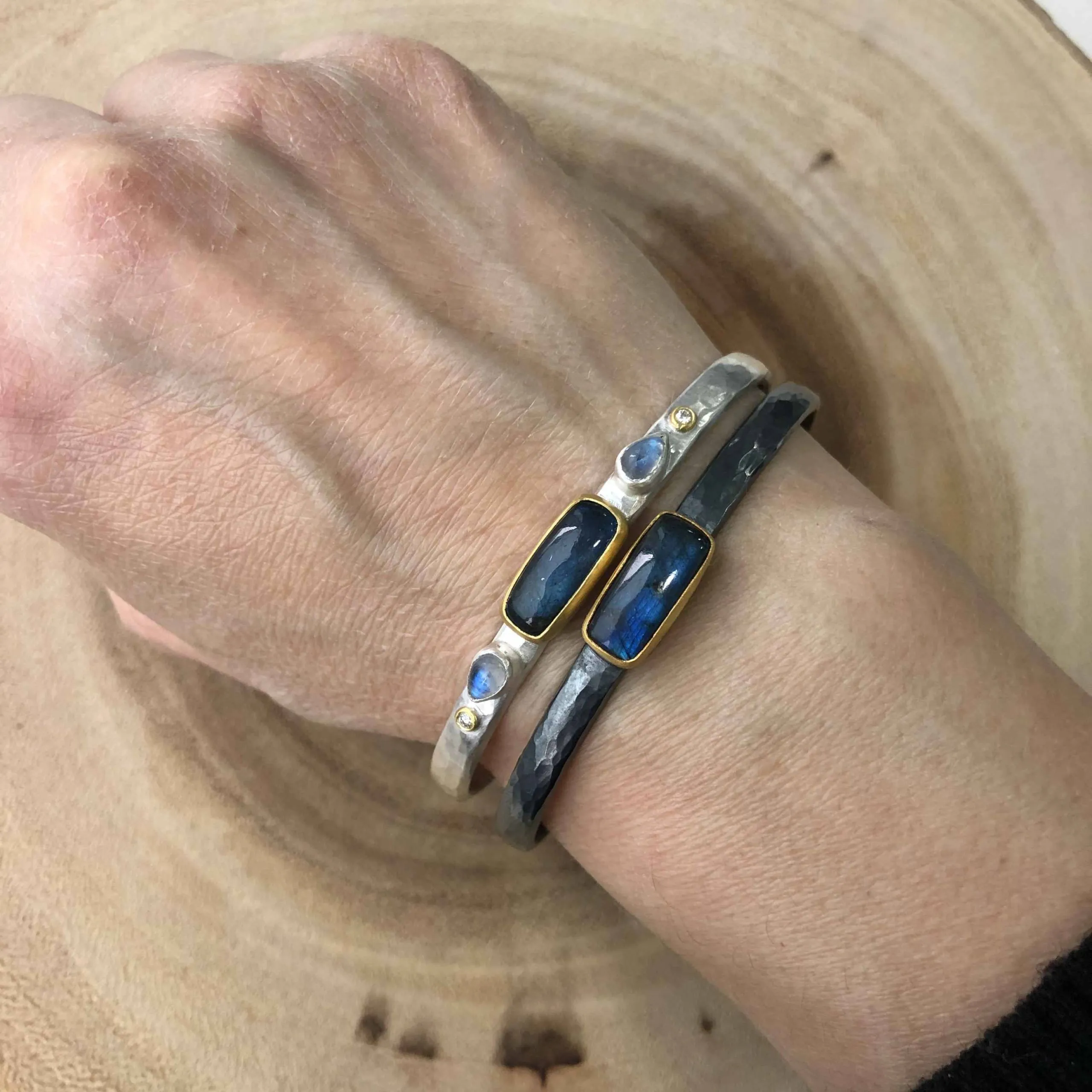 Moondance Labradorite Cuff