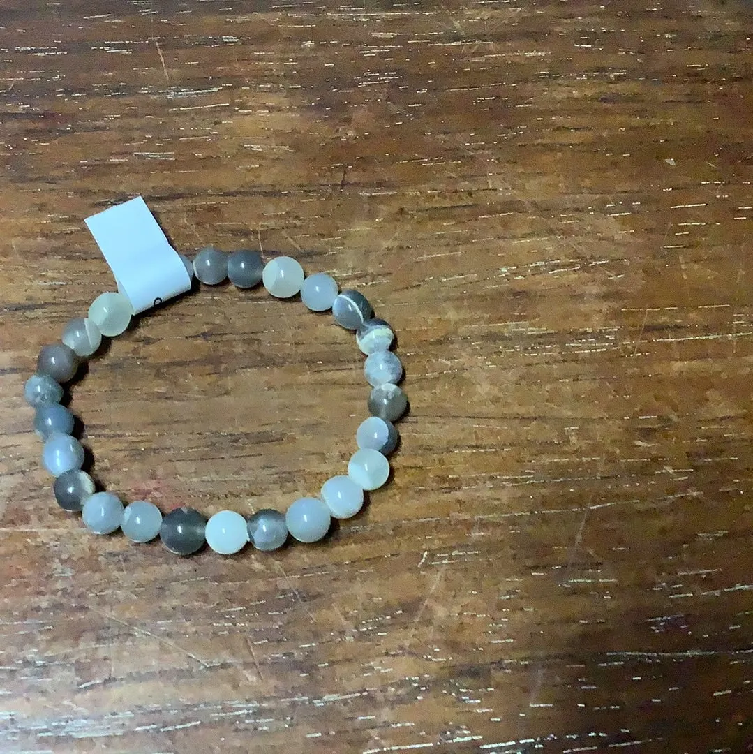 Moonstone - Bead Bracelet - 8mm