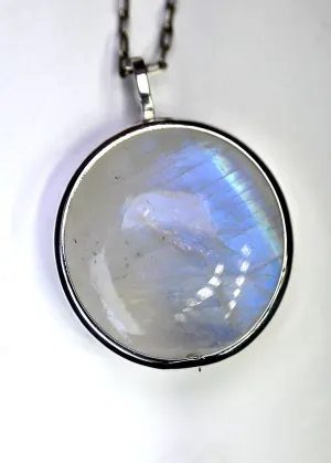 Moonstone Pendant Necklace