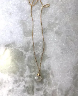 Moonstone Rain Necklace