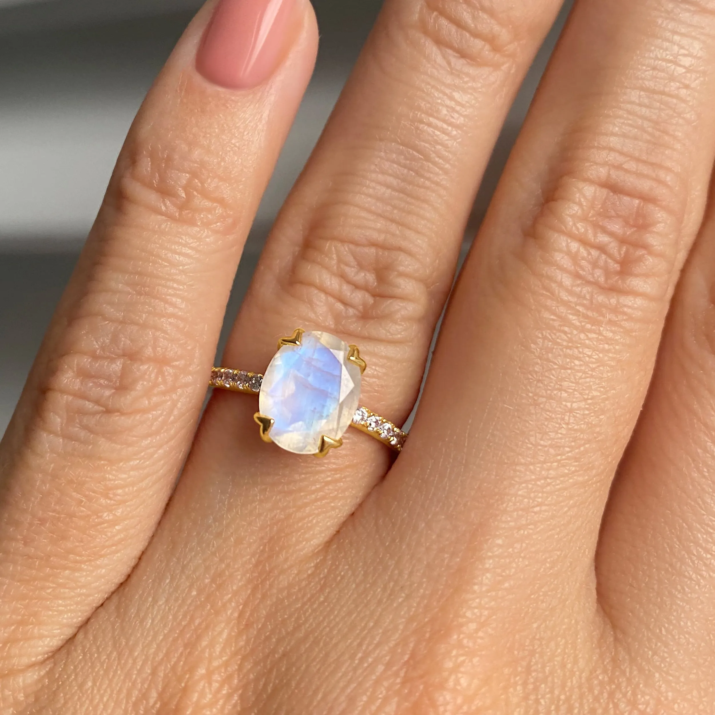 Moonstone Ring - Harlow